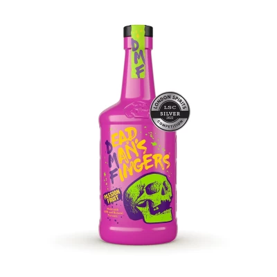 Rom Cu Fructul Pasiunii Dead Mans Fingers 37.5% Alc. 0.7l